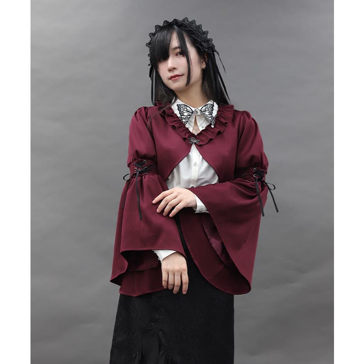 フレアスリーブボレロジャケット | axes femme | 詳細画像17 