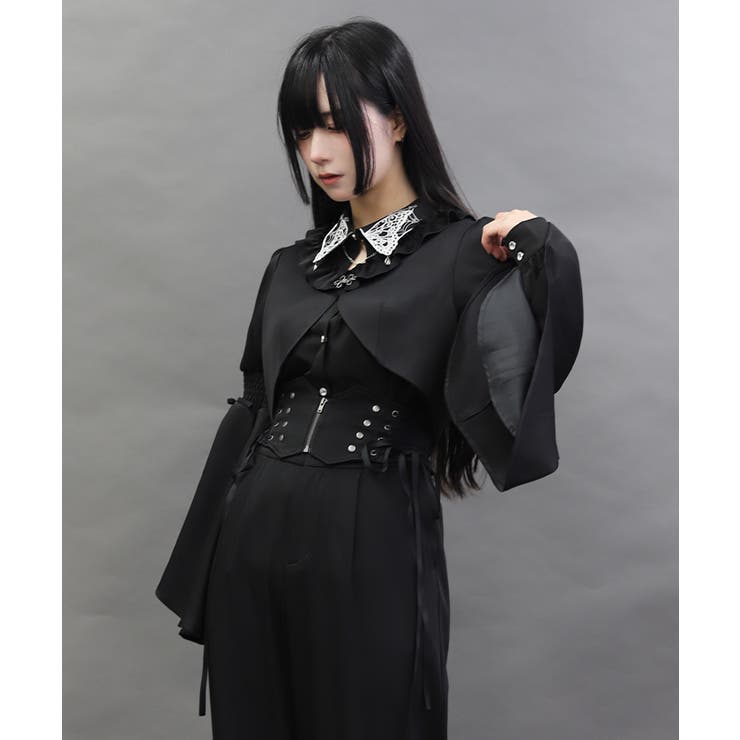 フレアスリーブボレロジャケット | axes femme | 詳細画像4 