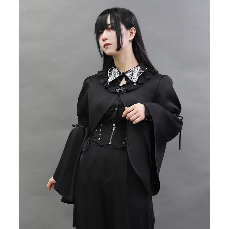 フレアスリーブボレロジャケット | axes femme | 詳細画像5 