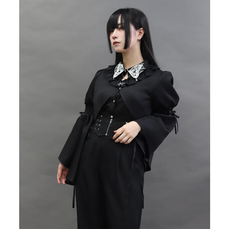 フレアスリーブボレロジャケット | axes femme | 詳細画像8 