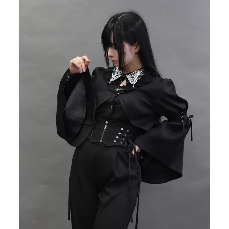 フレアスリーブボレロジャケット | axes femme | 詳細画像9 