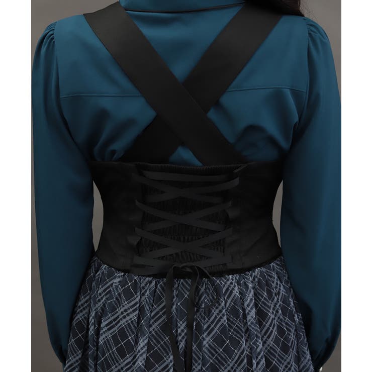 ベルトデザインビスチェ | axes femme | 詳細画像10 