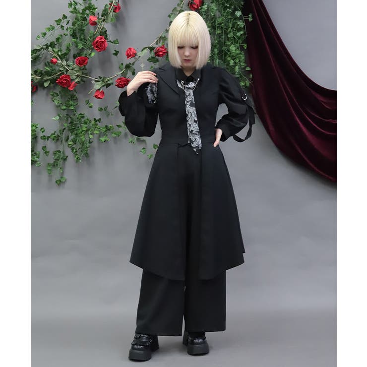 燕尾デザインロングベスト | axes femme | 詳細画像5 