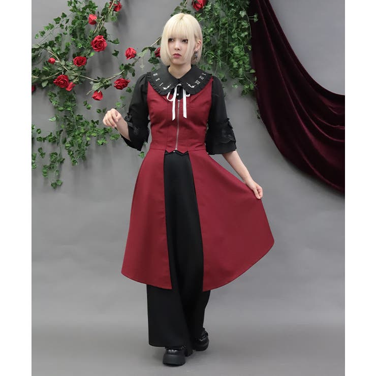 燕尾デザインロングベスト | axes femme | 詳細画像6 