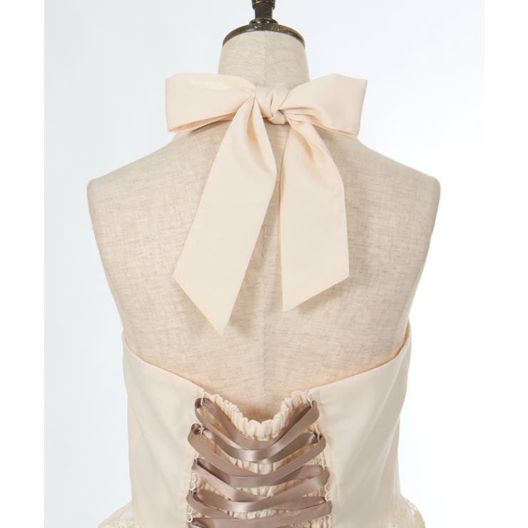 コルセット風フリルビスチェ | axes femme | axes femme online shop