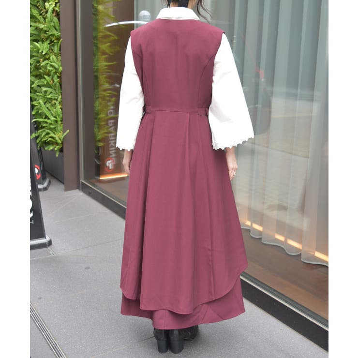 フィッシュテールロングジレ | axes femme | 詳細画像3 