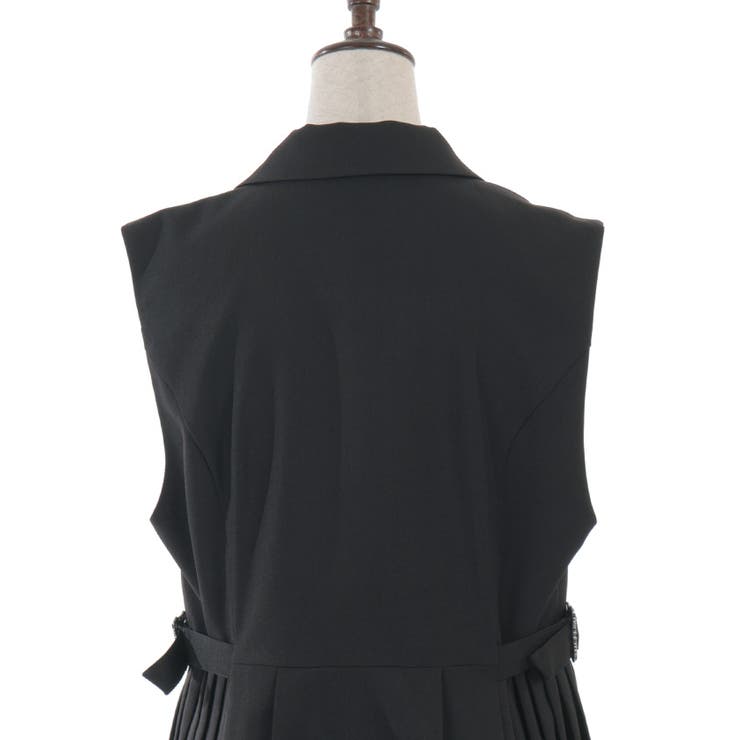 プリーツフィッシュテールジレ | axes femme | 詳細画像17 