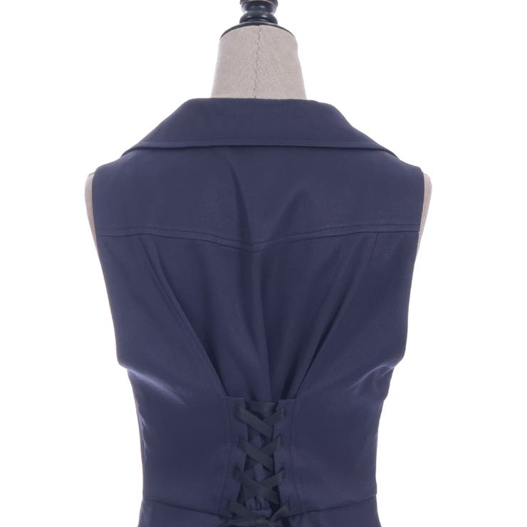 本日限定セール新品！akane femme ホワイトロングベスト axes femme｜燕尾デザインロングベスト | Rakuten Fashion(楽天
