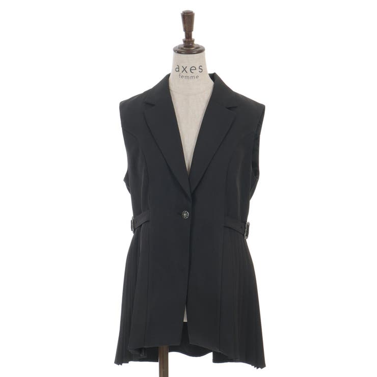 サイドプリーツベスト | axes femme | 詳細画像11 