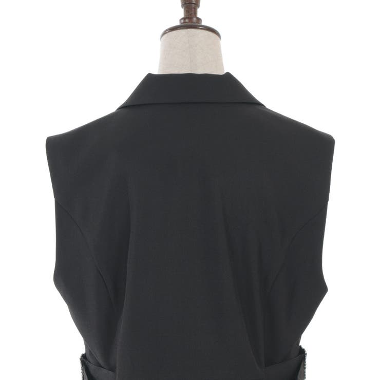 サイドプリーツベスト | axes femme | 詳細画像18 