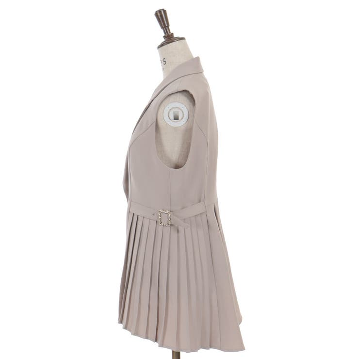 サイドプリーツベスト | axes femme | 詳細画像21 