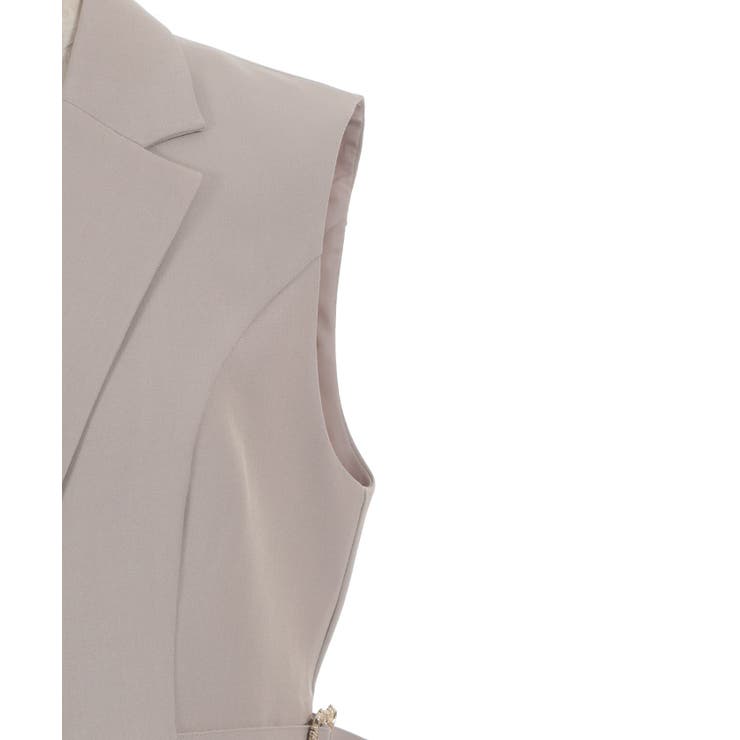 サイドプリーツベスト | axes femme | 詳細画像28 