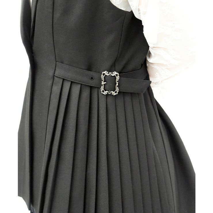 サイドプリーツベスト | axes femme | 詳細画像4 