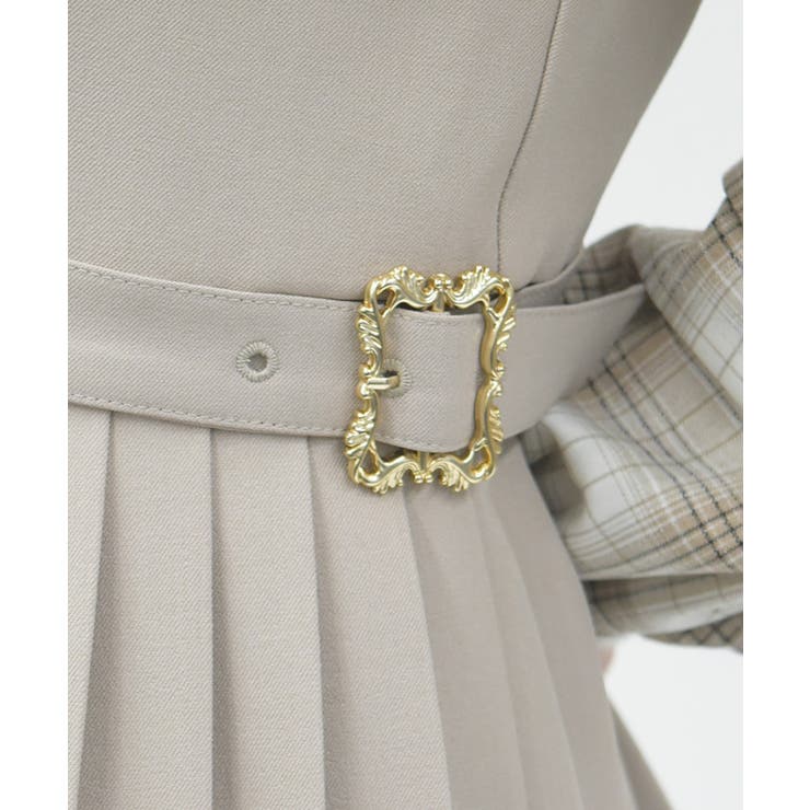 サイドプリーツベスト | axes femme | 詳細画像9 