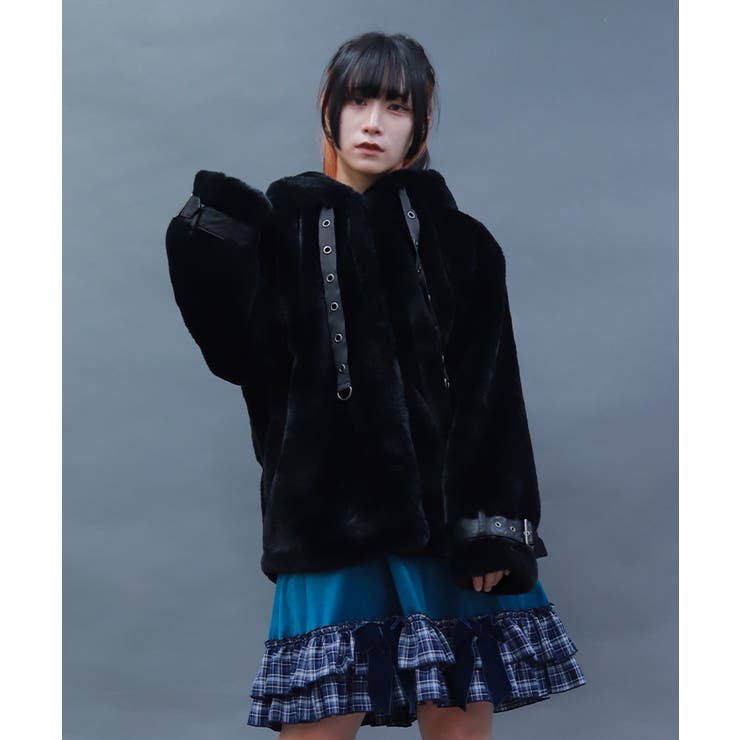 ウサミミファーコート | axes femme | 詳細画像6 