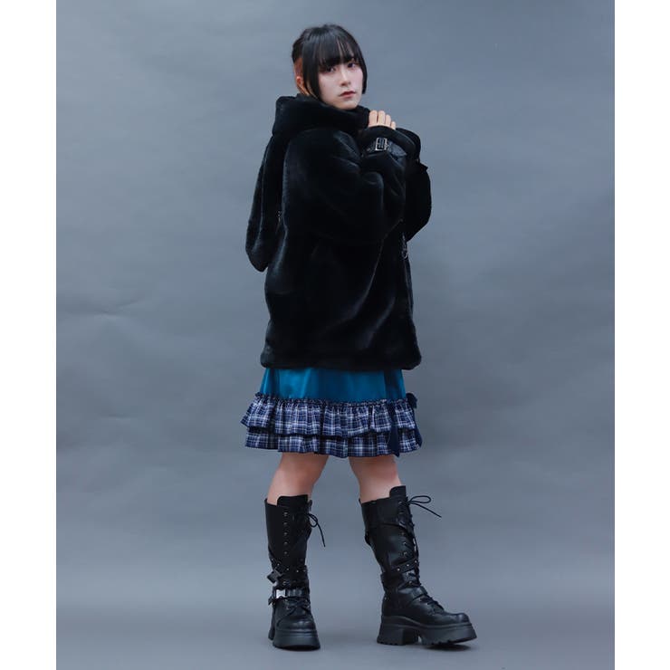 ウサミミファーコート | axes femme | 詳細画像7 