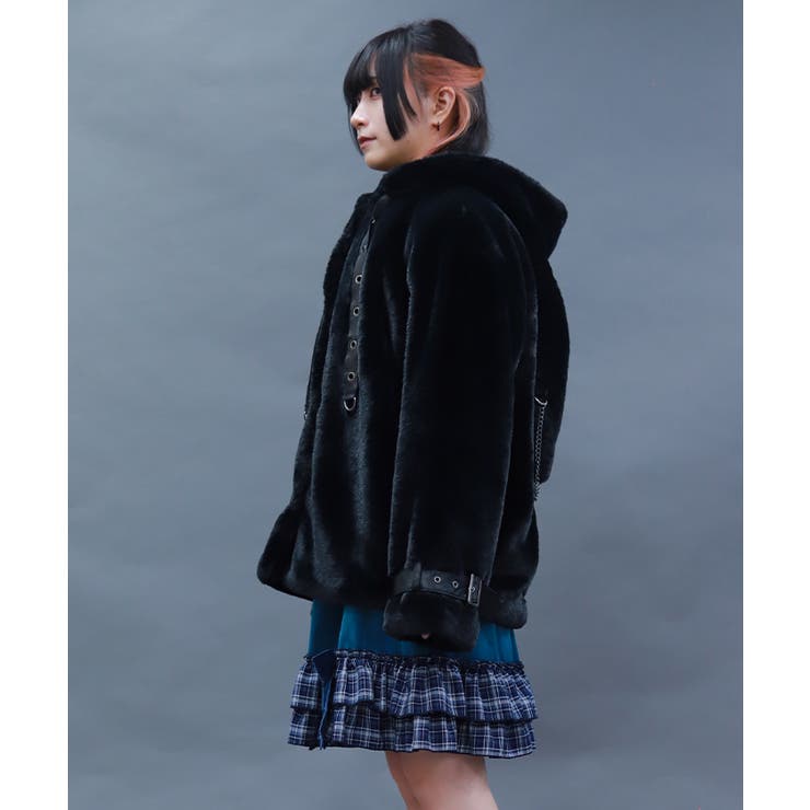 ウサミミファーコート | axes femme | 詳細画像8 