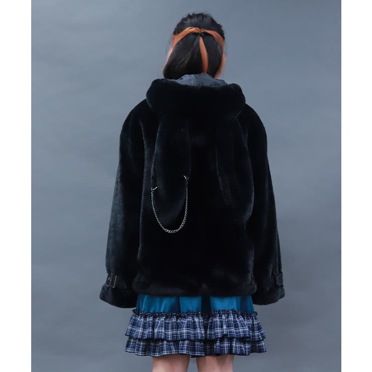 ウサミミファーコート | axes femme | 詳細画像9 