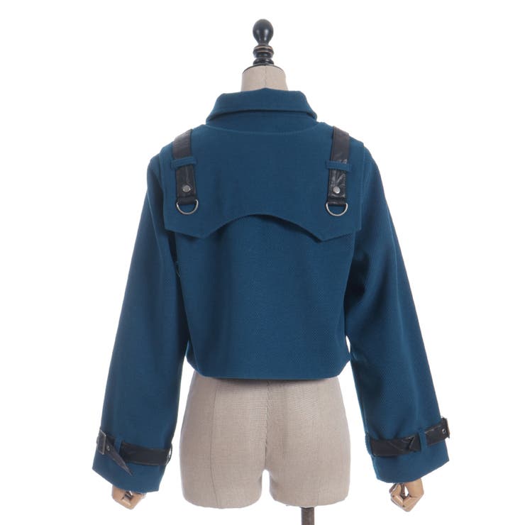 ハーネスショートコート | axes femme | 詳細画像4 