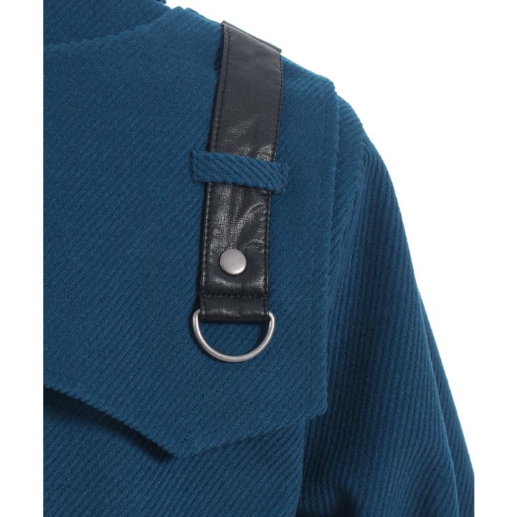 ハーネスショートコート | axes femme | 詳細画像7 