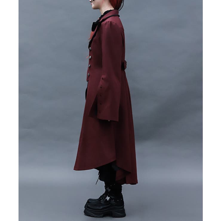 テーラー襟ロングコート | axes femme | 詳細画像2 