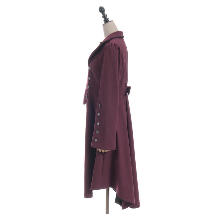 テーラー襟ロングコート | axes femme | 詳細画像27 