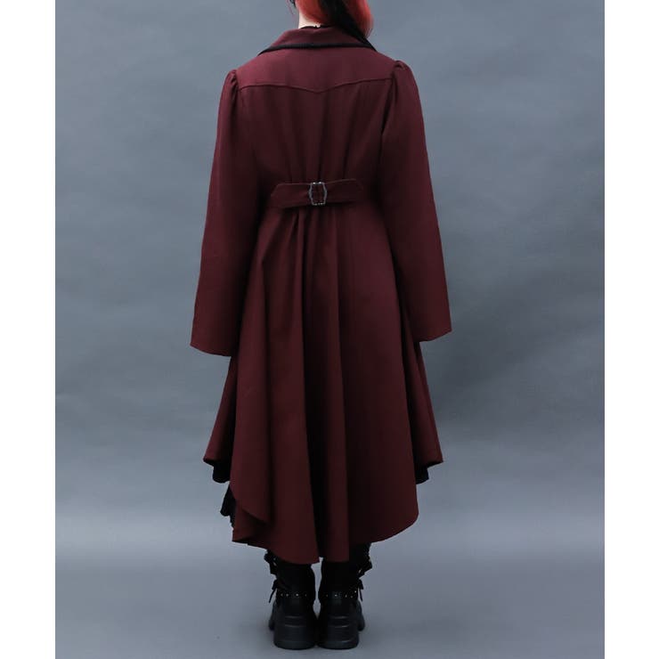 テーラー襟ロングコート | axes femme | 詳細画像3 