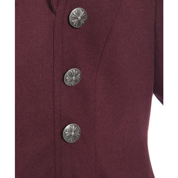 テーラー襟ロングコート | axes femme | 詳細画像31 