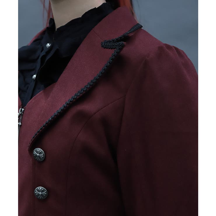 テーラー襟ロングコート | axes femme | 詳細画像7 