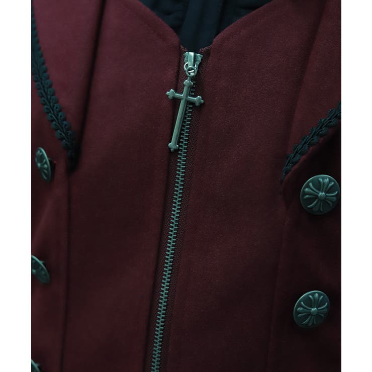 テーラー襟ロングコート | axes femme | 詳細画像8 