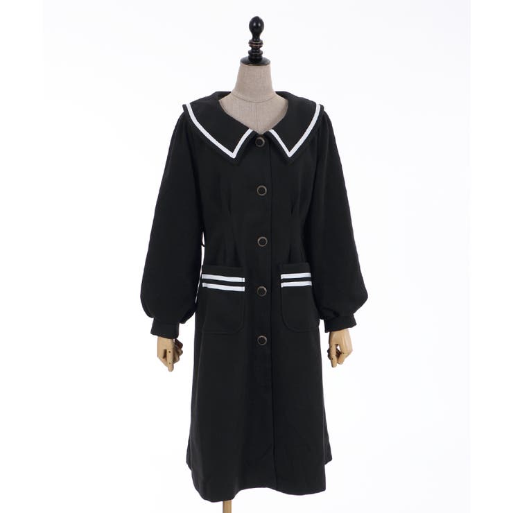 セーラーデザインコート[品番：IGAW0001231]｜axes femme