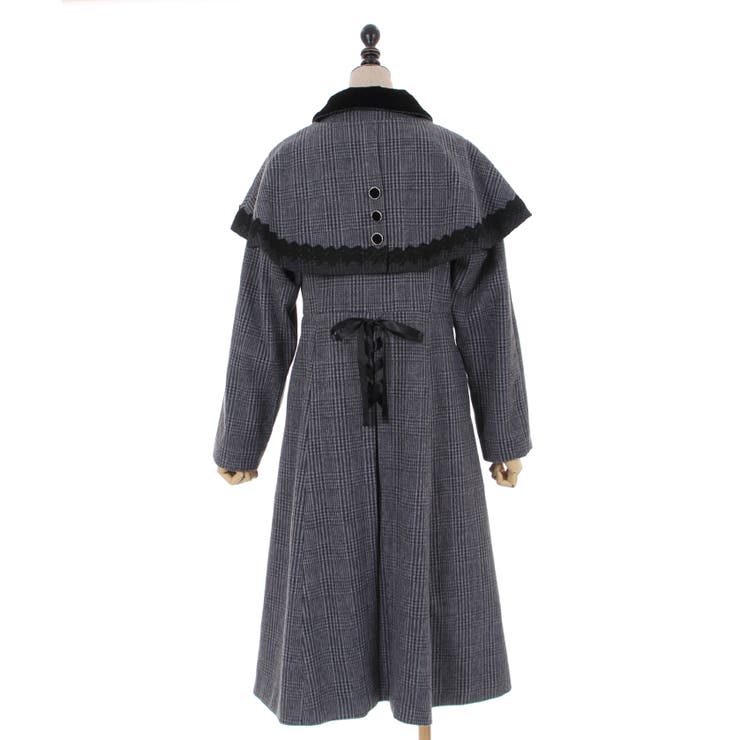 ケープ付クラシックコート[品番：IGAW0002505]｜axes femme