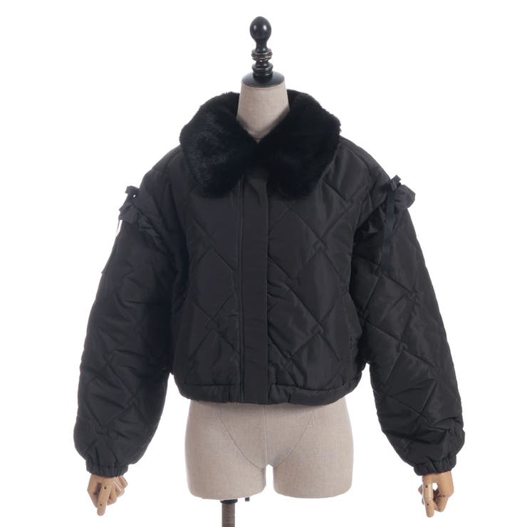 ハートキルティングコート | axes femme | 詳細画像17 