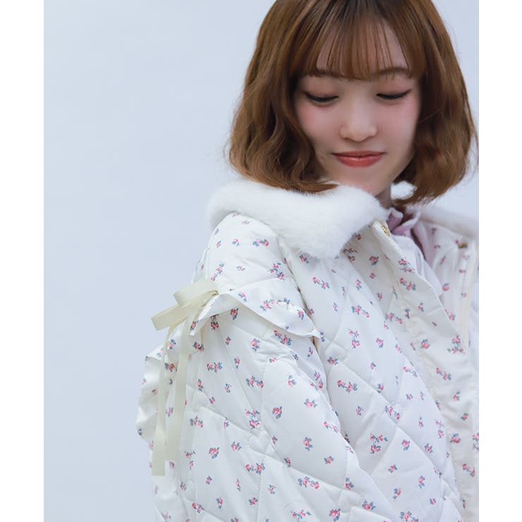 ハートキルティングコート | axes femme | 詳細画像4 