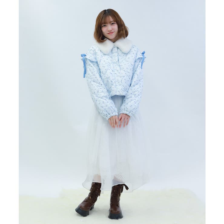 ハートキルティングコート | axes femme | 詳細画像9 