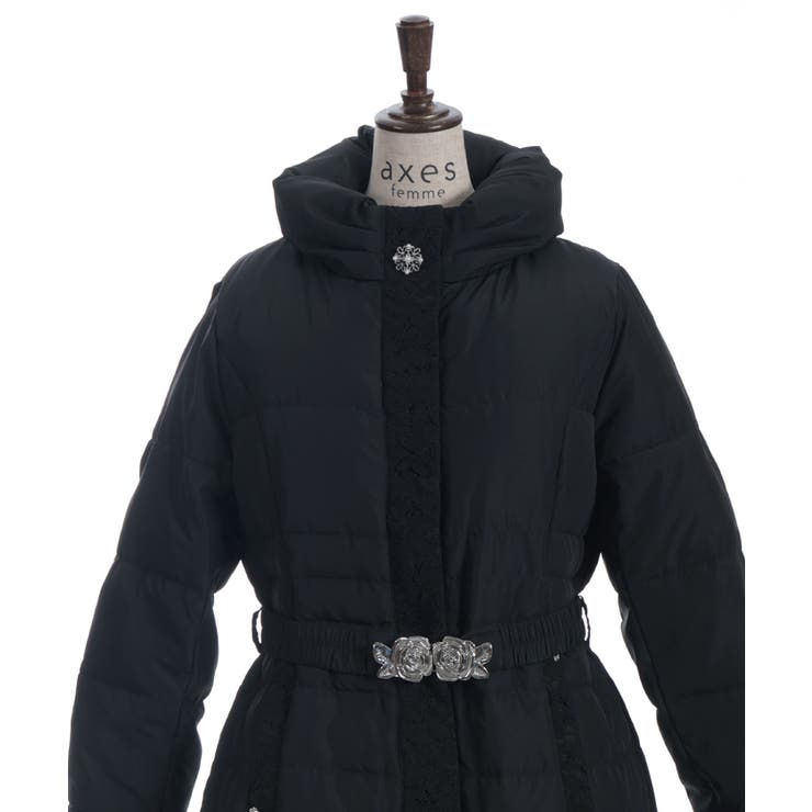 シェイプ切替ロングダウンＣＯ | axes femme | 詳細画像13 