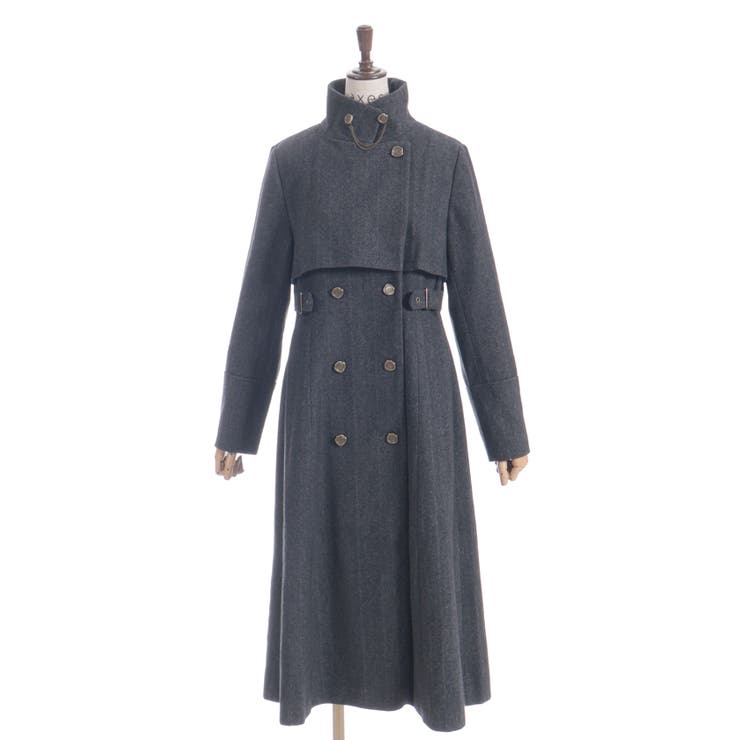 ２ＷＡＹカラーロングコート | axes femme | 詳細画像27 