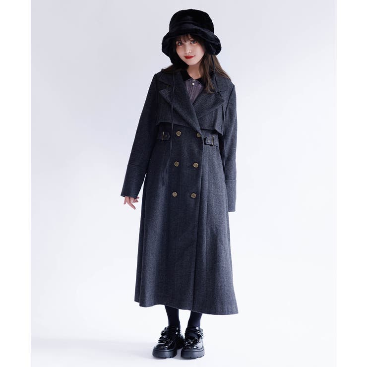 user_242dea43 20471120 ロングコート 2WAYカラーロングコート[品番：IGAW0007087]｜axes femme