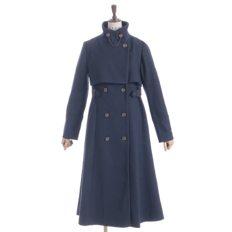 ２ＷＡＹカラーロングコート | axes femme | 詳細画像9 