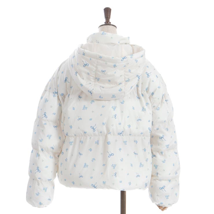 リボンセット小花柄コート | axes femme | 詳細画像17 