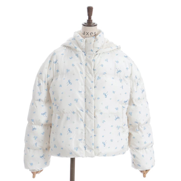 リボンセット小花柄コート | axes femme | 詳細画像20 