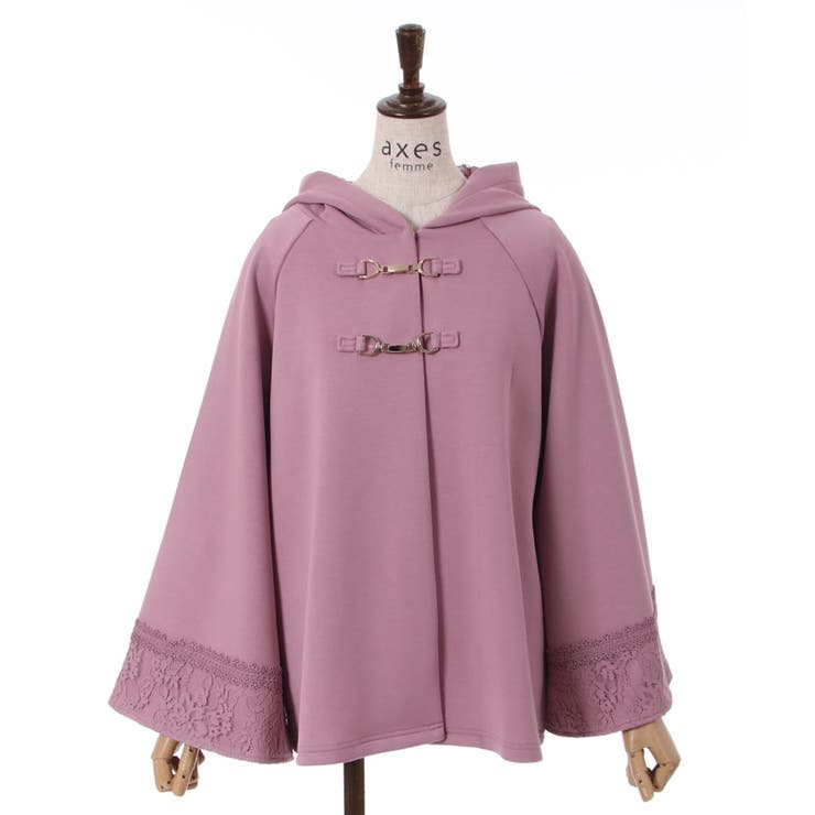 ダンボールニットケープ[品番：IGAW0003396]｜axes femme（アクシーズ