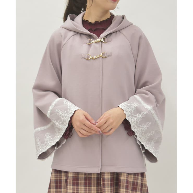 グレージュ | ダンボールニットケープ | axes femme