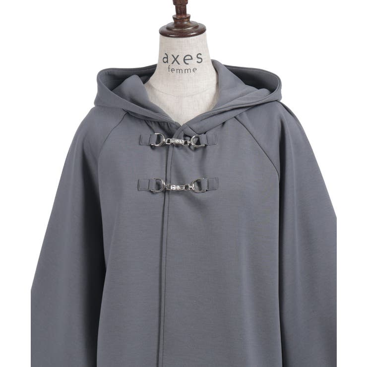 ダンボールニットポンチョ | axes femme | 詳細画像28 