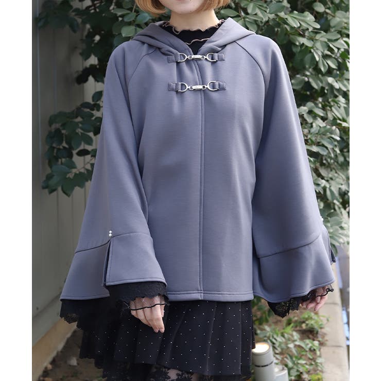 ダンボールニットポンチョ | axes femme | 詳細画像8 