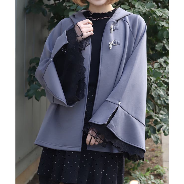 ダンボールニットポンチョ | axes femme | 詳細画像9 