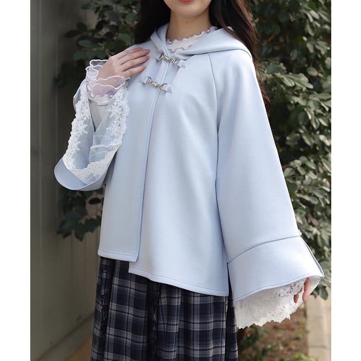 サックス | ダンボールニットポンチョ | axes femme