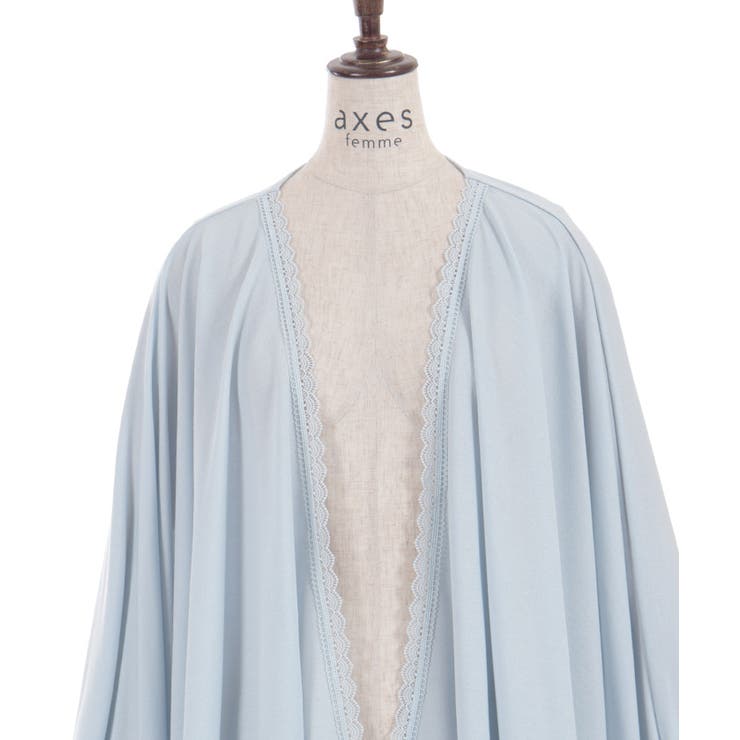 バックレースＵＶポンチョ | axes femme | 詳細画像24 