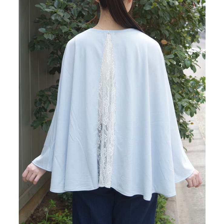 バックレースＵＶポンチョ | axes femme | 詳細画像3 