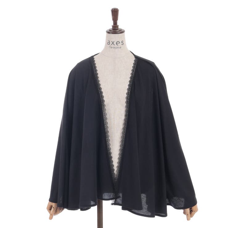 バックレースＵＶポンチョ | axes femme | 詳細画像7 